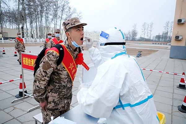 武警北京总队机动二支队迎来2022年度首批春季入伍新兵
