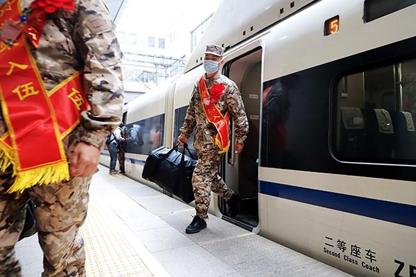 武警北京总队机动二支队迎来2022年度首批春季入伍新兵