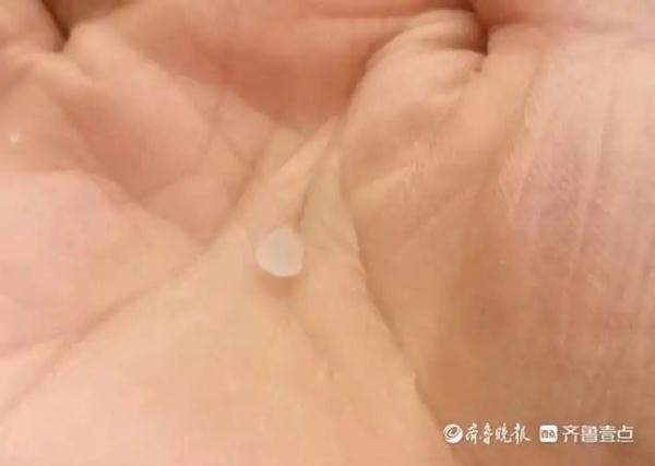 网友刷屏！济南三月下冰雹