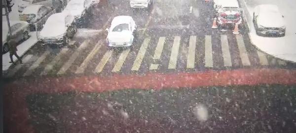 高速封了！天津的雪已经下成这样！