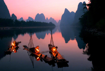 漓江渔民大变身,捕鱼技艺永传承 漓江渔民大变身,捕鱼技艺永传承