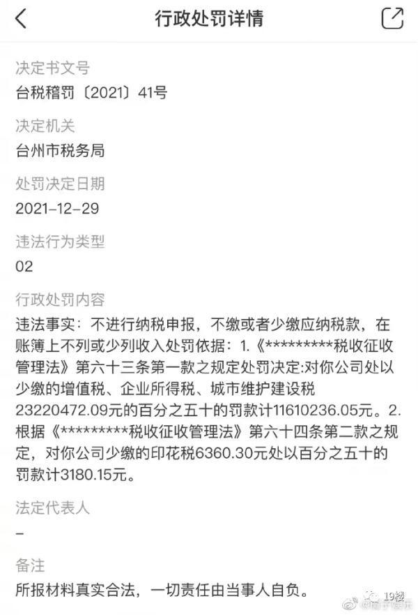 古茗偷逃税被罚1161万，冲上热搜！网友：奶茶也塌房？