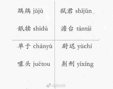 凭什么把对的读音改成错的 这些生僻字你会读吗? 凭什么把对的读音改成错的 这些生僻字你会读吗?
