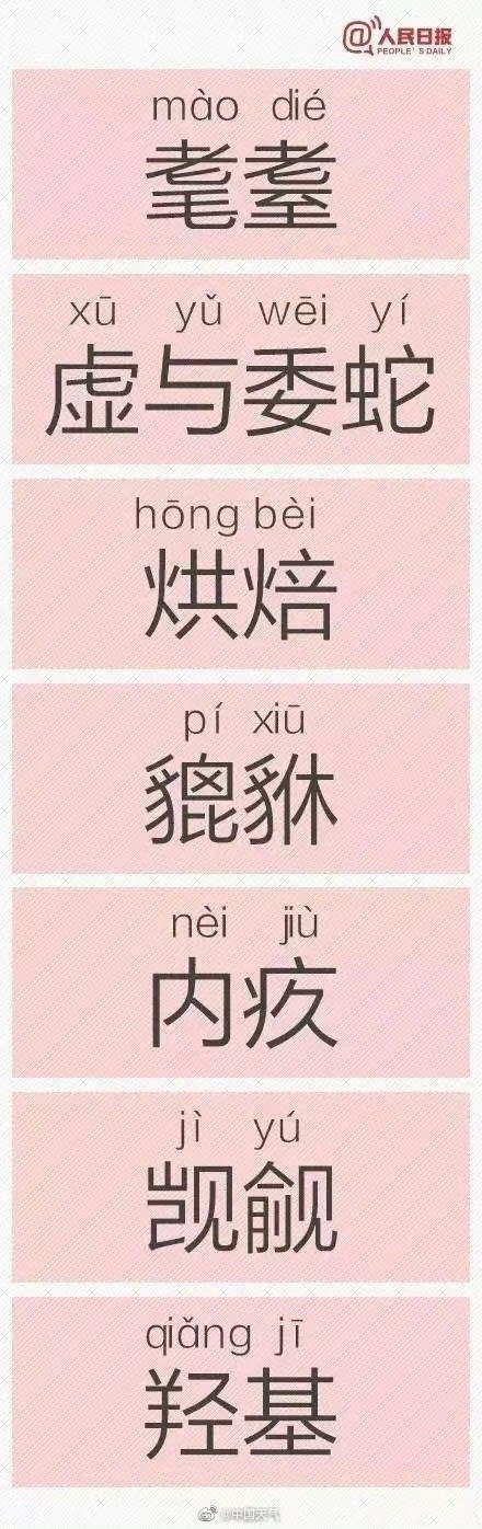 原来这些字的正确读音是这样