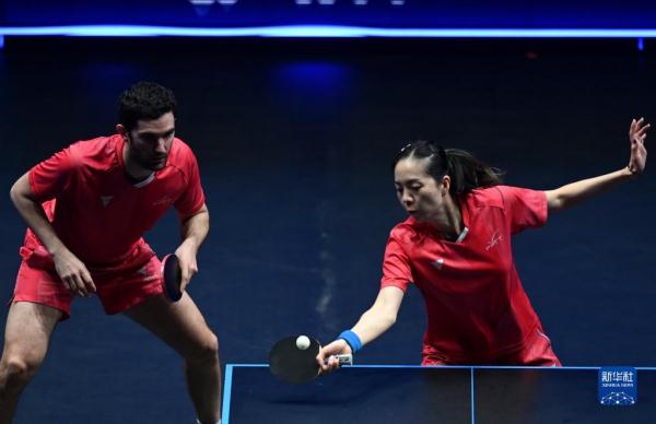 乒乓球——多哈球星挑战赛:勒贝松/袁佳楠混双夺冠 乒乓球——多哈球星挑战赛:勒贝松/袁佳楠混双夺冠