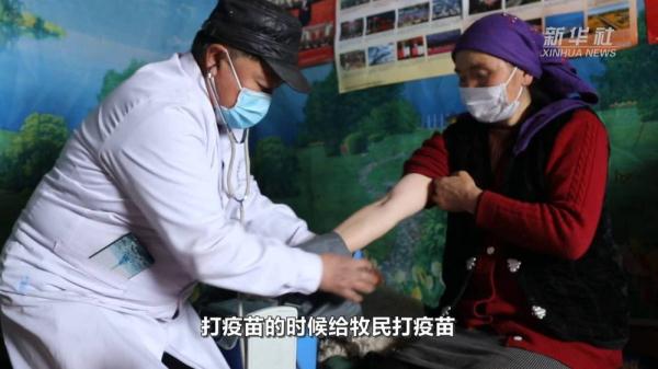 天山深处的“白衣卫士” 天山深处的“白衣卫士”