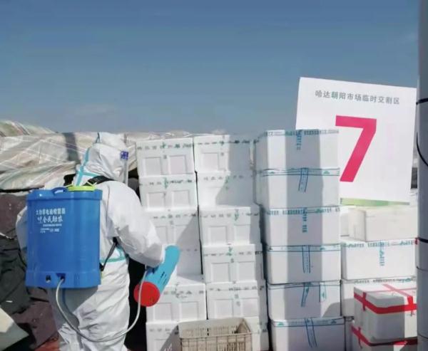 管够！哈达朝阳临时市场3日到货450吨，动态库存700吨