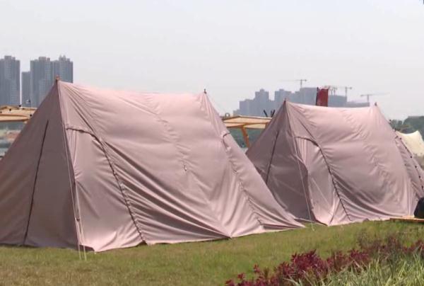 朋友圈“露营”刷屏！这个假期，广东人忙着搭帐篷