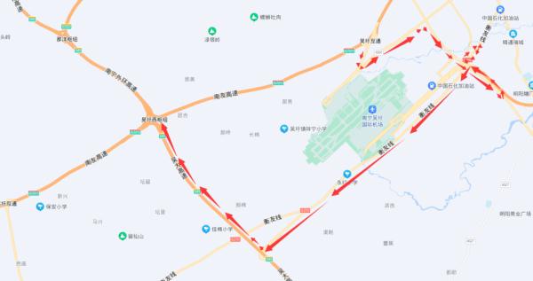 注意！南宁绕城高速(石埠南互通—石埠北互通)段将封闭施工，预计到10月底！