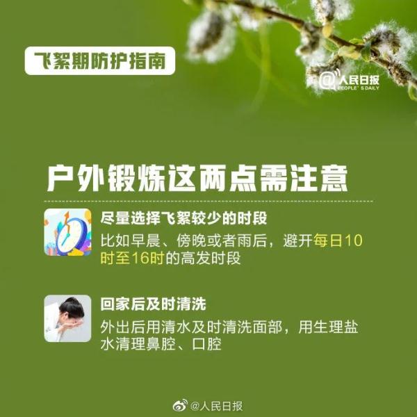 高能预警!收好飞絮季防护指南 高能预警!收好飞絮季防护指南