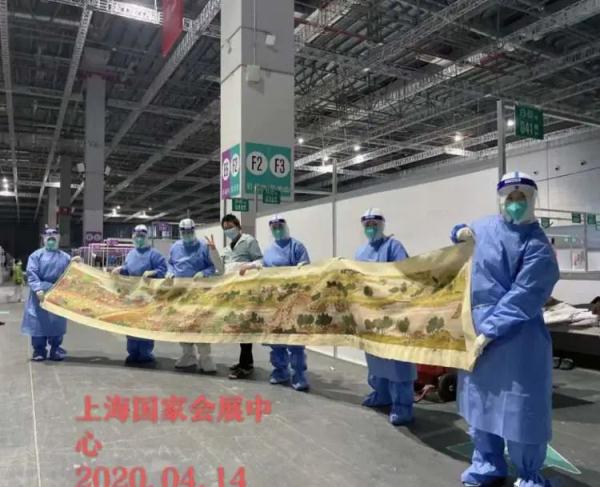 方舱内绣清明上河图的“淡定哥”，你知道自己火了吗