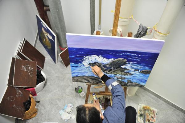 励志!“60后”北漂阿姨的画家梦 励志!“60后”北漂阿姨的画家梦