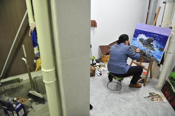 励志!“60后”北漂阿姨的画家梦 励志!“60后”北漂阿姨的画家梦