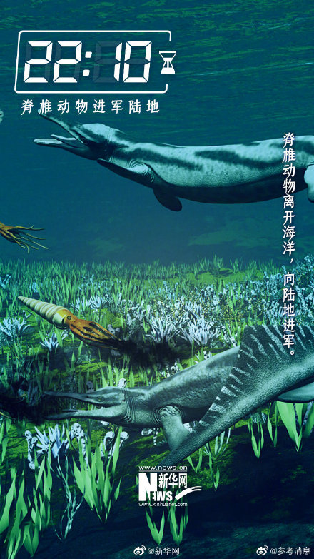 如果用24小时穿越46亿年…… 如果用24小时穿越46亿年……