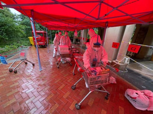 合肥蜀山：风雨中坚守，待云开“疫”散