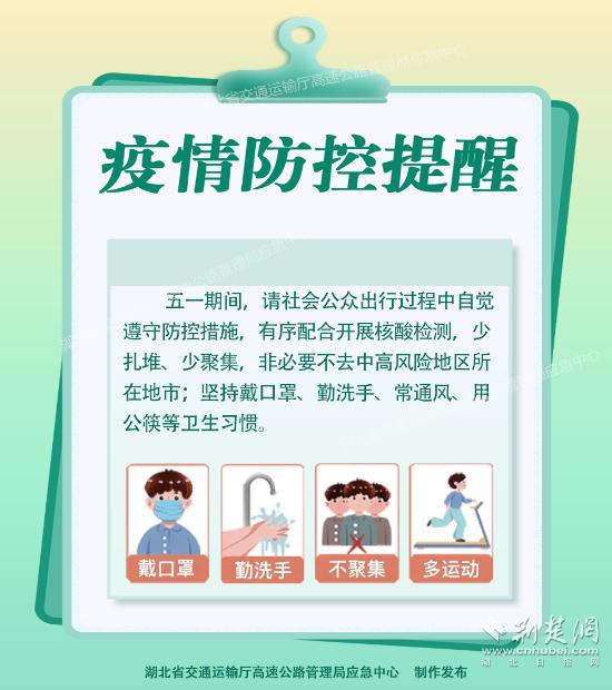 “五一”哪里堵？哪些车免费？这份湖北高速出行指南请查收