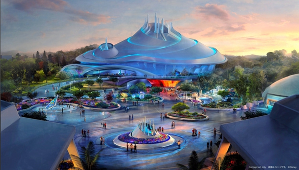 东京迪斯尼的太空山区域将重建 2027年对外开放 东京迪斯尼的太空山区域将重建 2027年对外开放