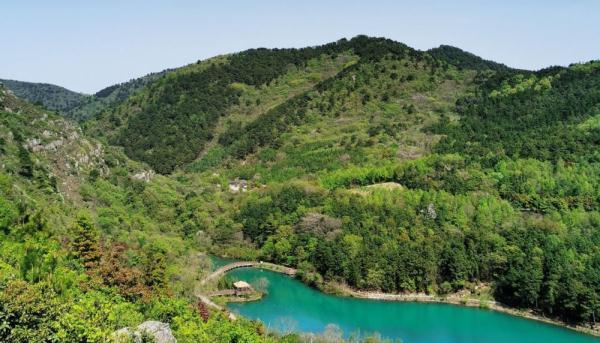 马鞍山市博望区：春路雨添花 山间春色明
