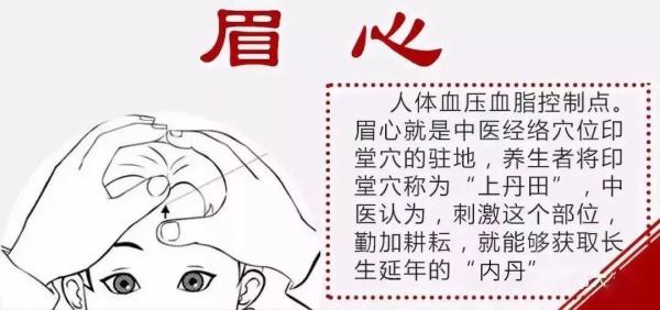 眉心变色，小心疾病找上门！每天只需几分钟，揉揉眉心，百病不侵