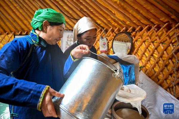 传统奶食品助牧民增收