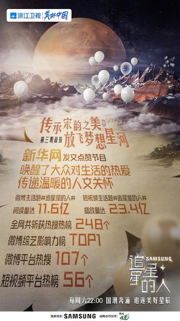 传承宋韵之美致敬匠心精神，《追星星的人》“创造星星”放飞梦想星河