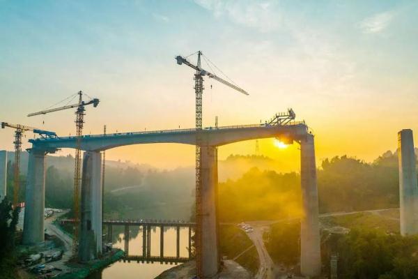 成自高铁最新进展!预计明年建成通车 成自高铁最新进展!预计明年建成通车