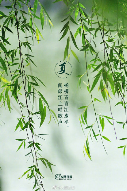 治愈系！当初夏美景遇上古诗词