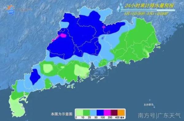 广东今年最强降水来了！一周雨雨雨不停