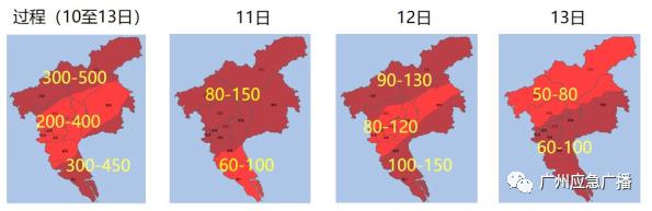 广州今年以来最强暴雨傍晚来袭！请务必做好防御！