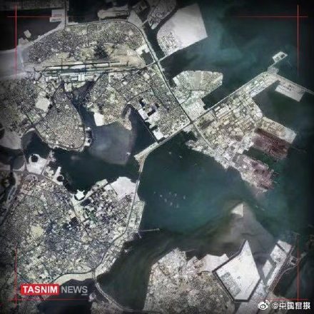 伊朗卫星拍摄美舰队基地高清图像