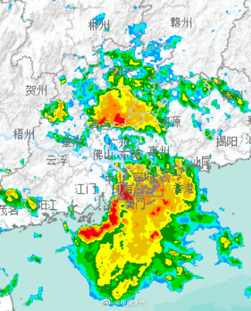 广东的暴雨都下到哪里了? 广东的暴雨都下到哪里了?