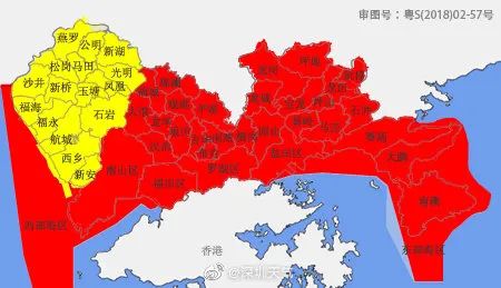 深圳发布今年首个暴雨红色预警！