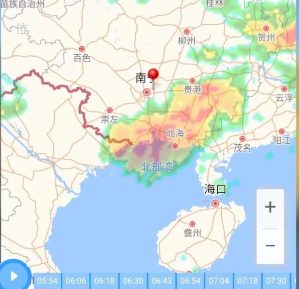 最新！暴雨橙色预警信号解除，降雨云团已移出南宁城区