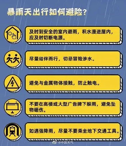 广州三防办提醒：傍晚开始预计有大到暴雨，下班尽快回家！