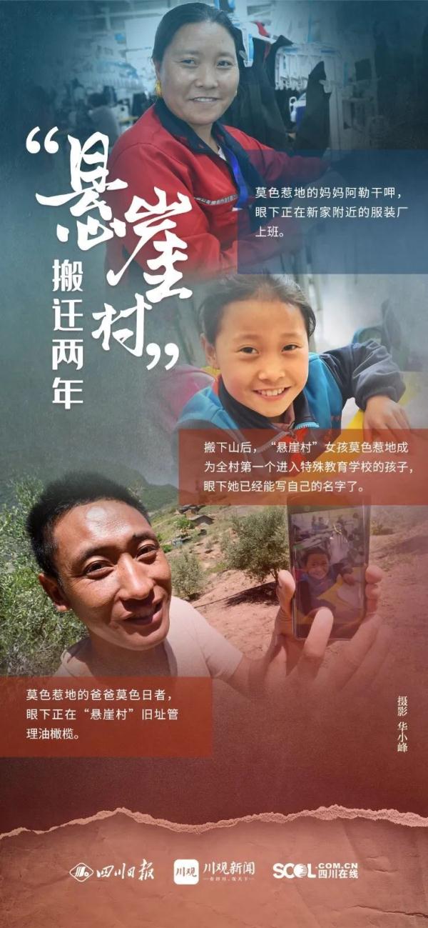 “悬崖村”搬迁两年,他们开启了新生活 “悬崖村”搬迁两年,他们开启了新生活