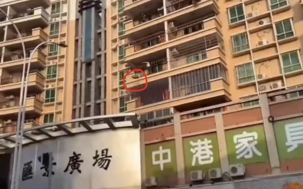 广东一女子从5楼往下扔煤气罐,社区:患抑郁症,已被警方带走 广东一女子从5楼往下扔煤气罐,社区:患抑郁症,已被警方带走