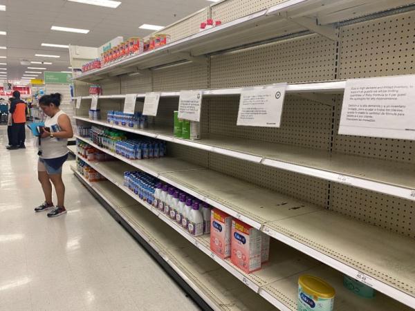 美国“奶粉荒”仍需数周才能缓解 美国“奶粉荒”仍需数周才能缓解