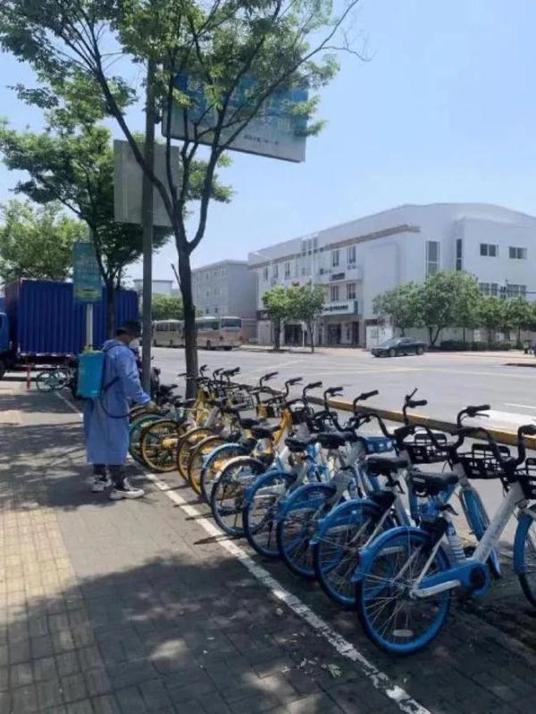 上海共享单车近期人气飙升，有人消杀吗？还安全吗？