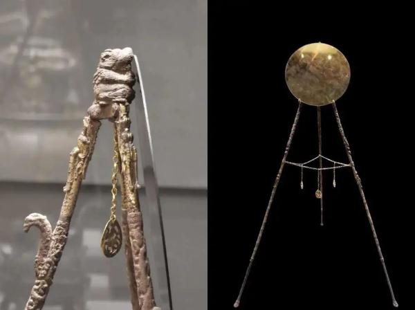 这枚“比心”金钗，是孙策和大乔的爱情信物？