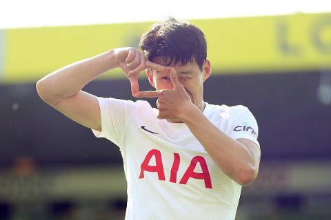 亚洲独一份！孙兴慜和萨拉赫共享英超金靴