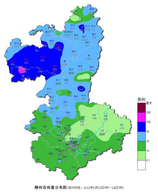 今年首次！超警洪水过境柳州，滨江西路被淹！水位还在上涨