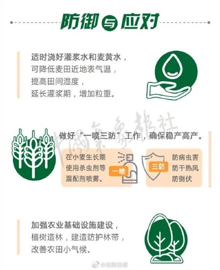 如何避免干热风对粮食产生威胁 如何避免干热风对粮食产生威胁