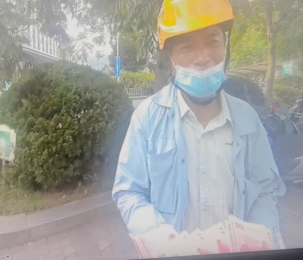 近万元现金撒了一路，杭州一大哥浑然不觉……
