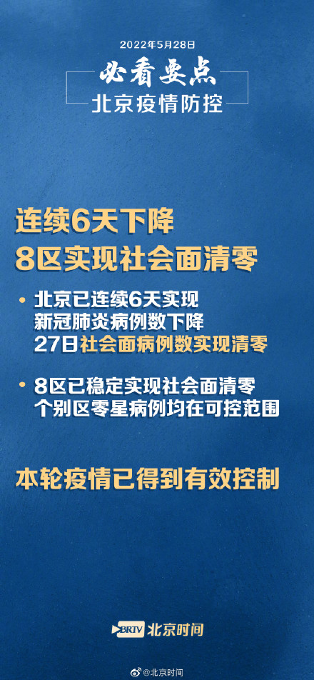 明起北京将调疫情防控措施北京8区社会面清零疫情已有效控制
