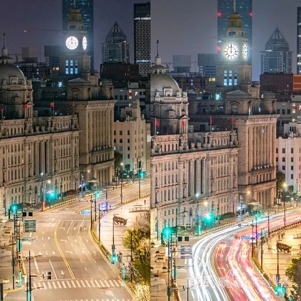 今天凌晨，上海堵车了！