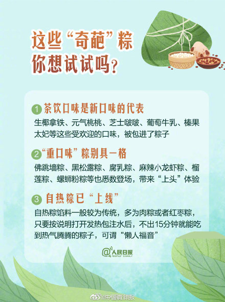 6种粽子包法 一起来学习！
