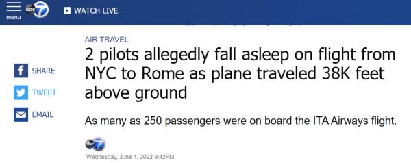 意客机失联惹恐袭惊魂，险惊动战机拦截，竟是因两飞行员同时睡着了