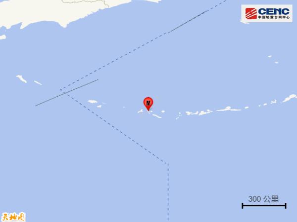 拉特群岛发生6.4级地震
