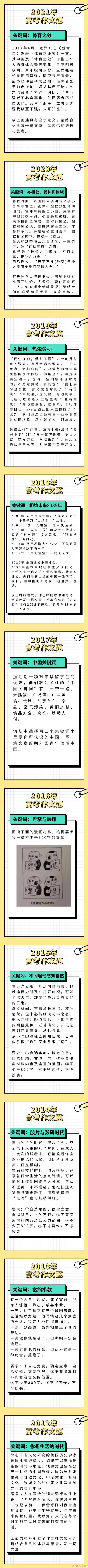 2022年广东高考语文作文题