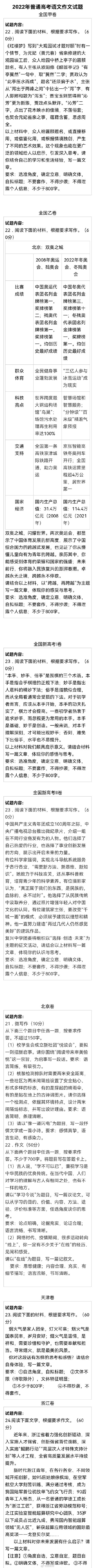 2022年高考作文题出炉！陕西高考作文题目 “跨越，再跨越”